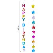 Imagen de TIRAS DE PAPEL PARA GLOBOS COLORIDAS 5 pzas.