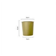 Imagen de MINI VASOS PARA SHOTS DE PAPEL PLATA Y DORADO.