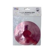 Imagen de ESPIRAL DECORATIVO ROSA FOIL 4 pzas.