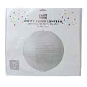Imagen de LINTERNA DE PAPEL BLANCA 1 pza.