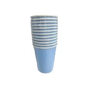 Imagen de VASO DE PAPEL AZUL 12 pzas. 260ml.
