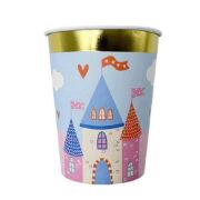 Imagen de VASO PRINCESAS 9oz. 8 pzas.