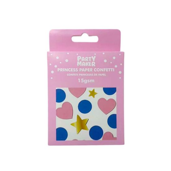 Imagen de CONFETI PREMIUM PRINCESAS DE PAPEL 14gsm
