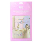 Imagen de BANDERINES PREMIUM DE PAPEL PRINCESAS 2m. 2 pzas.