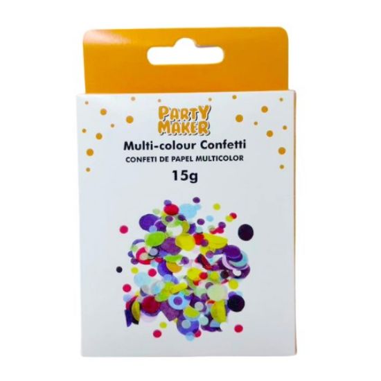 Imagen de CONFETI DE PAPEL MULTICOLOR 15g.