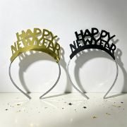 Imagen de TIARAS AÑO NUEVO NEGRO-DORADO 8 pzas (nuevo color).