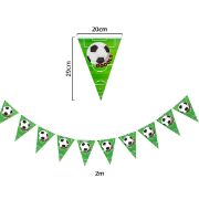 Imagen de BANDERIN DE PAPEL GRANDE FÚTBOL 1pza.