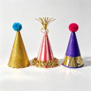 Imagen de GORRITOS DE PAPEL PREMIUM 3 pzas.