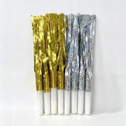 Imagen de TROMPETINES DORADO-PLATA 8 pzas.