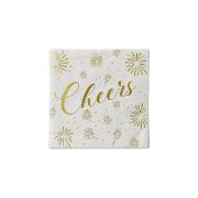 Imagen de SERVILLETA DE PAPEL PREMIUM CHEERS. 33cm. 16 pzas.
