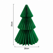 Imagen de ÁRBOL DE NAVIDAD GRANDE DE PAPEL 35CM. 1 pza