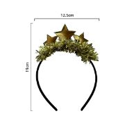 Imagen de TIARAS ESTRELLAS DORADAS 2 PZAS.